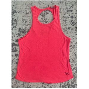 Pink Victoria secret twist back tank